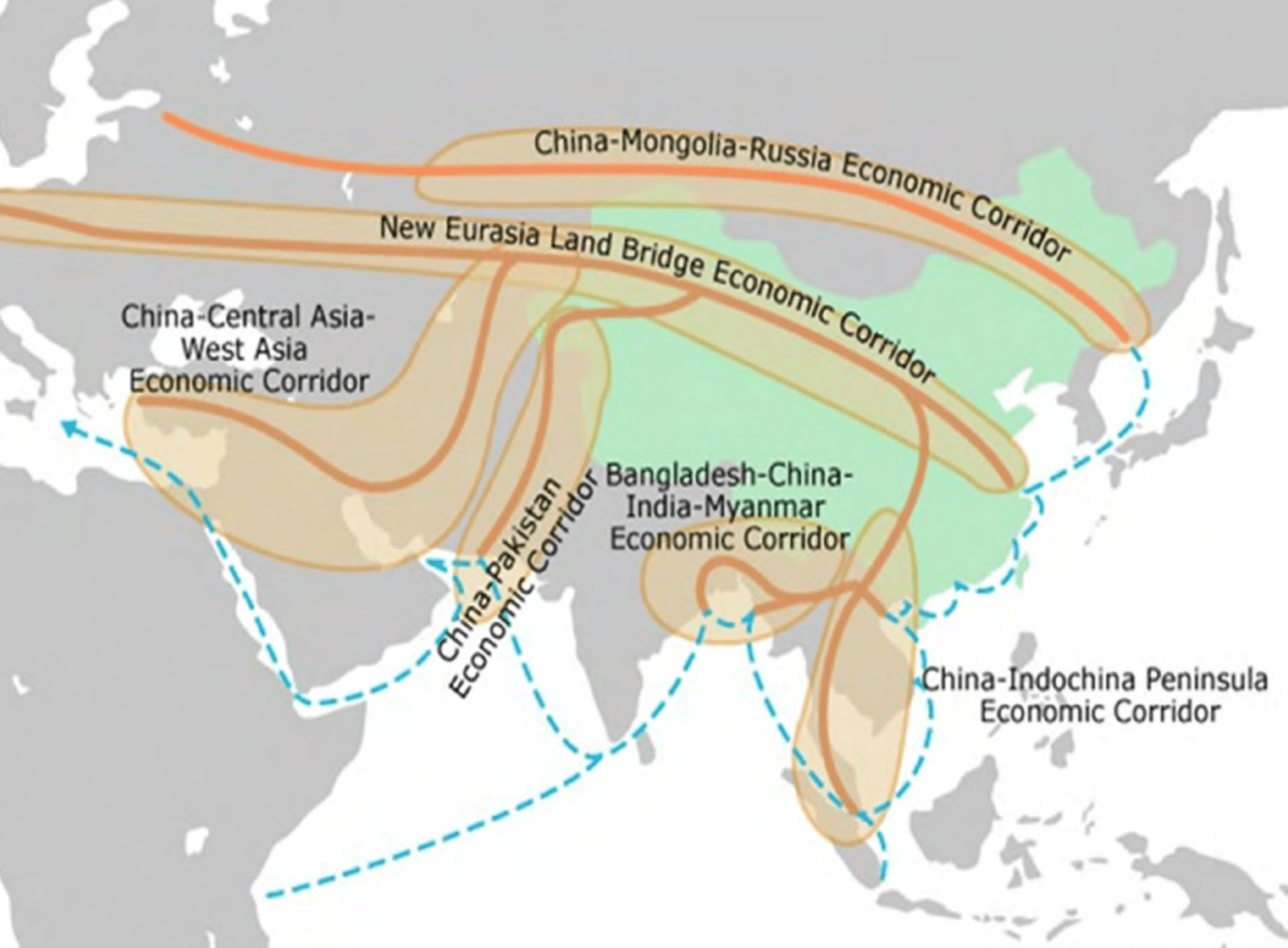 Exhibit 4: The One Belt One Road Initiative